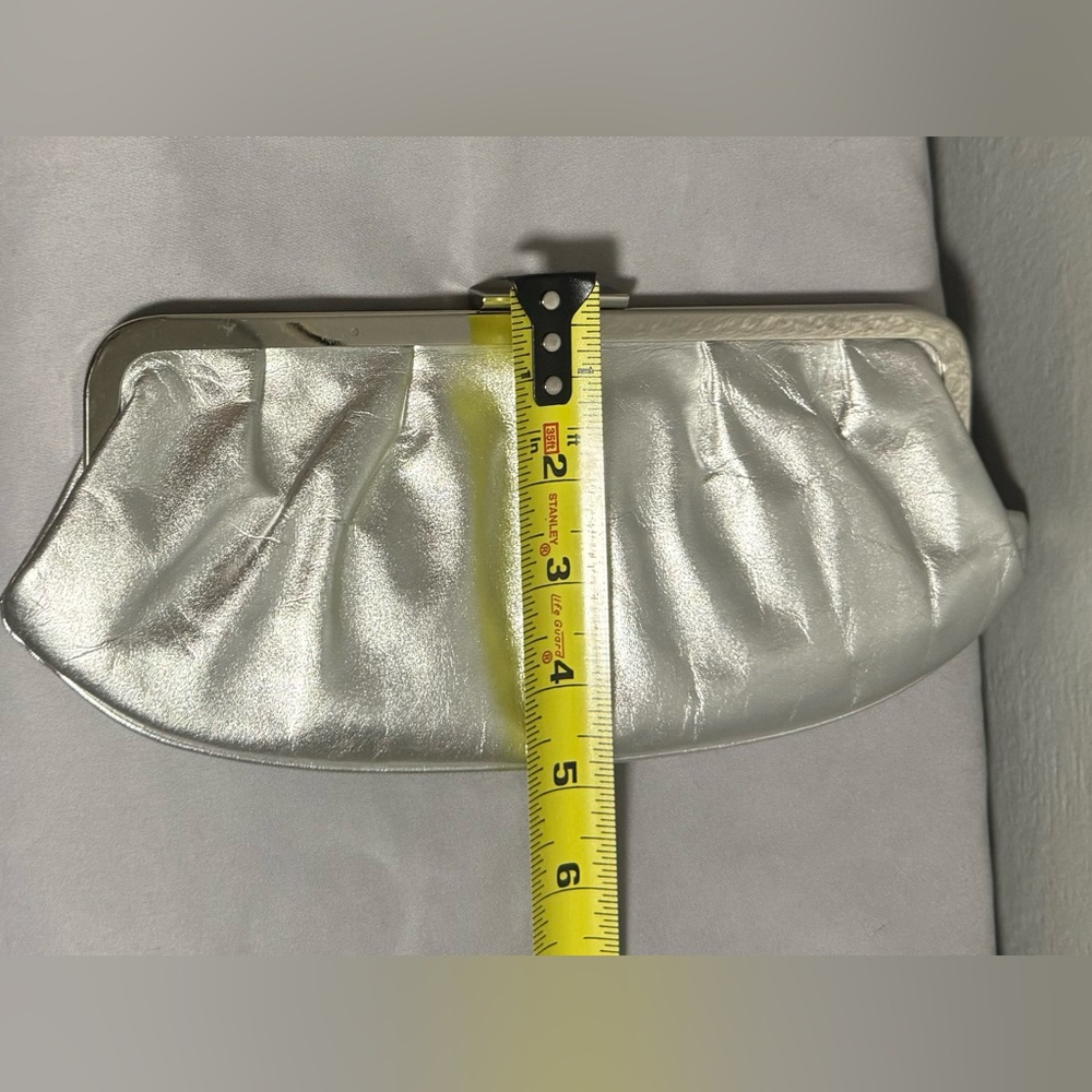 Elegant Giani Bernini Silver Shoulder & Clutch Bag - EUC - Picture 2 of 16
